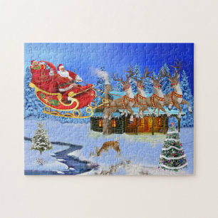 PUZZLE VOICI LE PÈRE NOËL