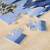 PUZZLE VOICI VENIR LE PÈRE NOËL (Côté)