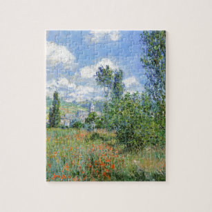 Puzzle Voie dans les champs de pavot - Claude Monet
