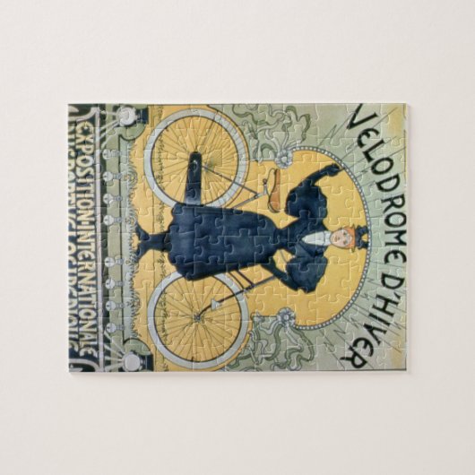 Puzzle "Voie d'emballage de cycle d'hiver", objet exposé (Horizontal)