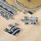 Puzzle "Voie d'emballage de cycle d'hiver", objet exposé (Côté)