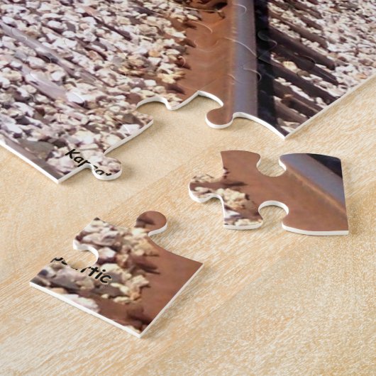 Puzzle Voies de train (Côté)