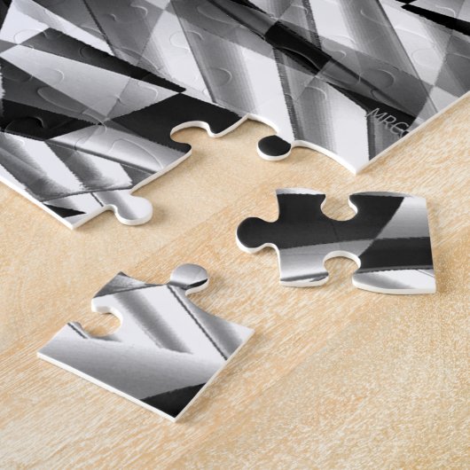 Puzzle Voile Argent... (Côté)