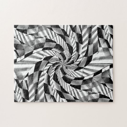 Puzzle Voile Argent... (Horizontal)