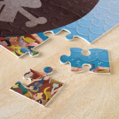 Puzzle Voile avec pirates (Côté)
