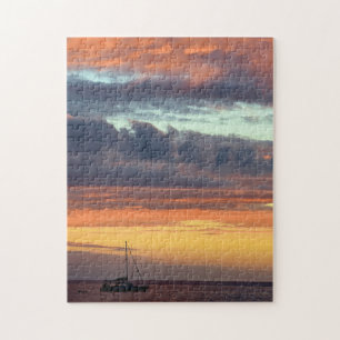 Puzzle Voile dans le coucher de soleil Hawaii - 11x14 - 2