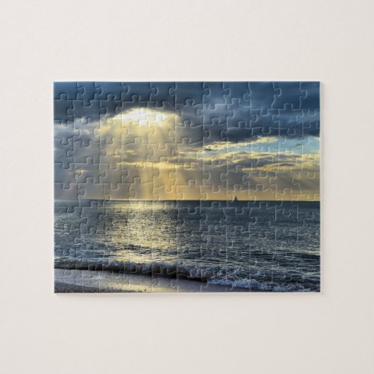 Puzzle Voile dans le coucher du soleil - 8x10 - 110 pcs (Horizontal)