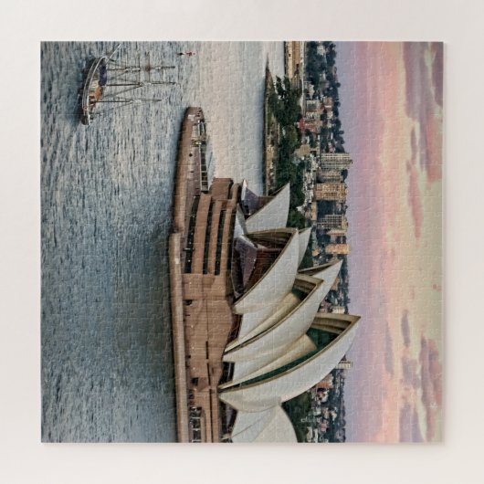 Puzzle Voile par Sydney Opera House - 20x20 - 676 pcs (Horizontal)