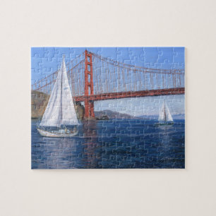 Puzzle : Voile sous le pont Golden Gate"