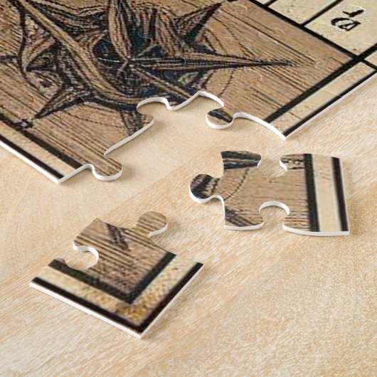 Puzzle Voilier 1 Voilier Ski Et Cross Bones 1 (Côté)