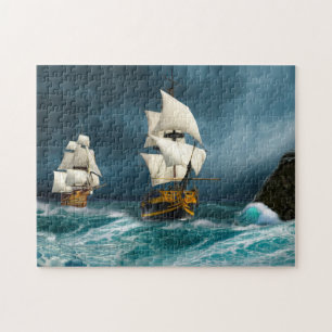 Puzzle Voilier bateau de mer bateau à voile voilier pour