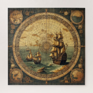 Puzzle Voilier espagnol antique 2