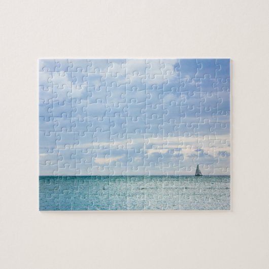 Puzzle Voilier sur l'eau (Horizontal)