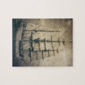 Puzzle Voilier vintage de navigation de mer nautique (Horizontal)