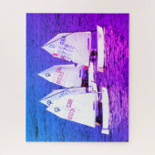 Puzzle Voiliers optimistes (Vertical)