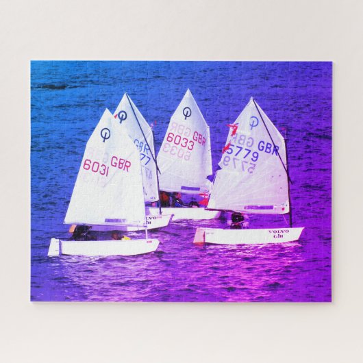 Puzzle Voiliers optimistes (Horizontal)
