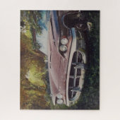 Puzzle Voiture abandonnée (Vertical)