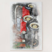 Puzzle Voiture antique (Vertical)