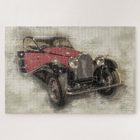 Puzzle Voiture antique (Horizontal)