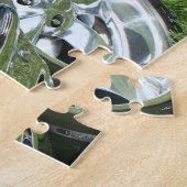 Puzzle Voiture Chevy personnalisée Blue 1957 (Côté)