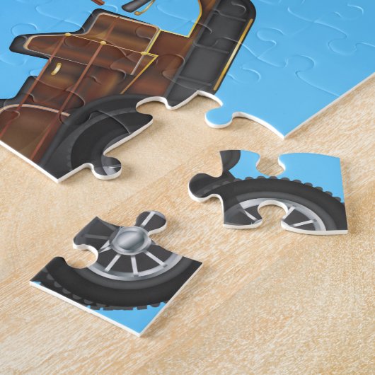 Puzzle Voiture classique (Côté)