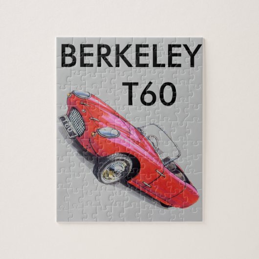 PUZZLE VOITURE CLASSIQUE BERKELEY T60 CONVERTIBLE (Vertical)
