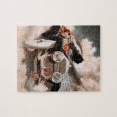 Puzzle Voiture contre train par William Harnden Foster (Horizontal)