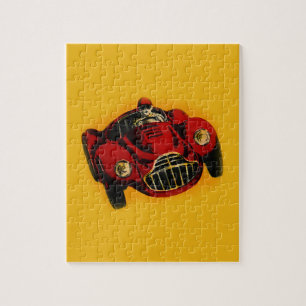 Puzzle Voiture de course automobile jaune rouge
