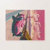 Puzzle Voiture de course vintage de San Francisco (Horizontal)