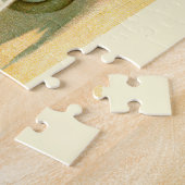Puzzle Voiture de Noël Vintage (Côté)