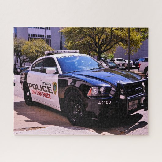 Puzzle Voiture de police (Horizontal)