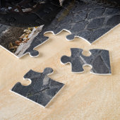 Puzzle voiture en argent classique (Côté)