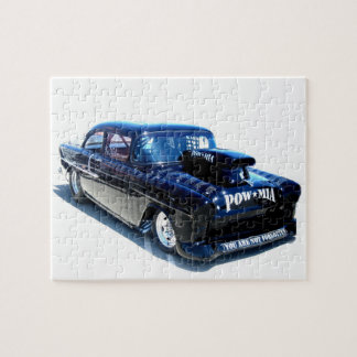 Puzzle Voiture faite sur commande noire de classique de