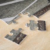 Puzzle voiture sport jaune (Côté)