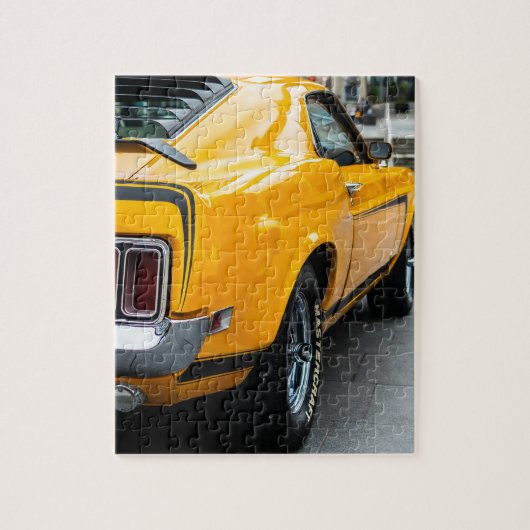 Puzzle Voiture superbe de mustang classique (Vertical)
