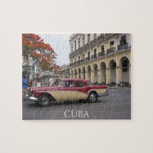 Puzzle voiture vintage (Horizontal)
