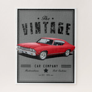 Puzzle Voiture Vintage Chevelle