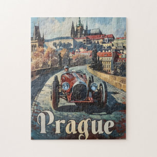 Puzzle Voiture vintage de Prague