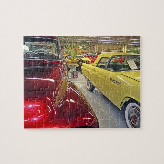 Puzzle Voitures anciennes au musée de l'automobile de Tal (Horizontal)