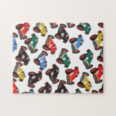 Puzzle Voitures de course vintages (Horizontal)