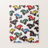 Puzzle Voitures de course vintages (Vertical)