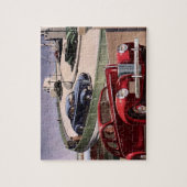 Puzzle Voitures d'époque, Voyage sur la route des berline (Vertical)