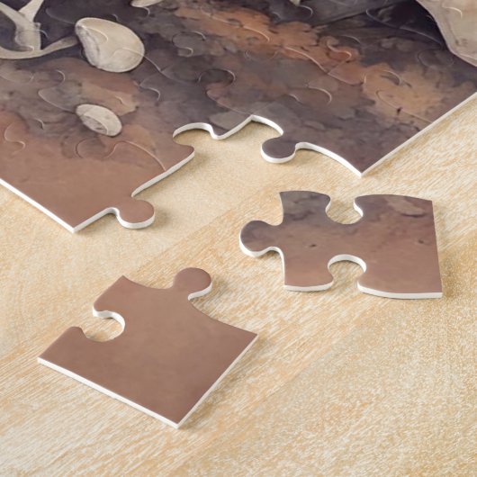Puzzle Voitures et champignons anciens rouillés (Côté)