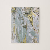 Puzzle Voitures futuristes de science-fiction vintage, ta (Vertical)