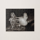 Puzzle Vol de Capybara et de terrapin par le dessin de (Horizontal)