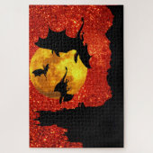 Puzzle Vol de dragon, lever de soleil/coucher du (Vertical)