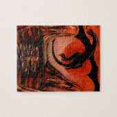 Puzzle Vol de dragon noir (Horizontal)