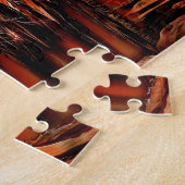Puzzle Vol de dragon noir (Côté)