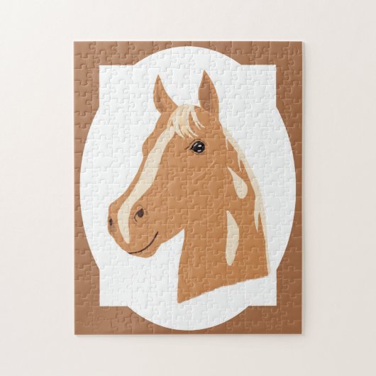 Puzzle Vol de Rouge le Cheval Heureux (Vertical)