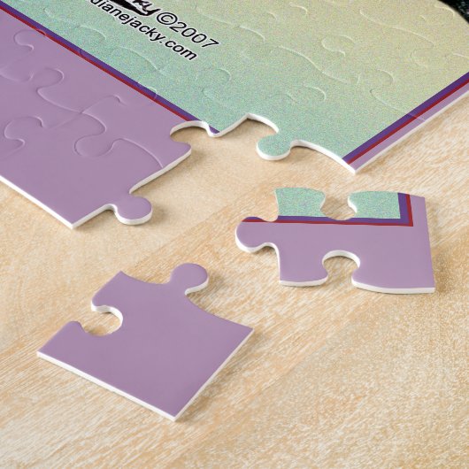 Puzzle Volaille des Guinée trois (Côté)